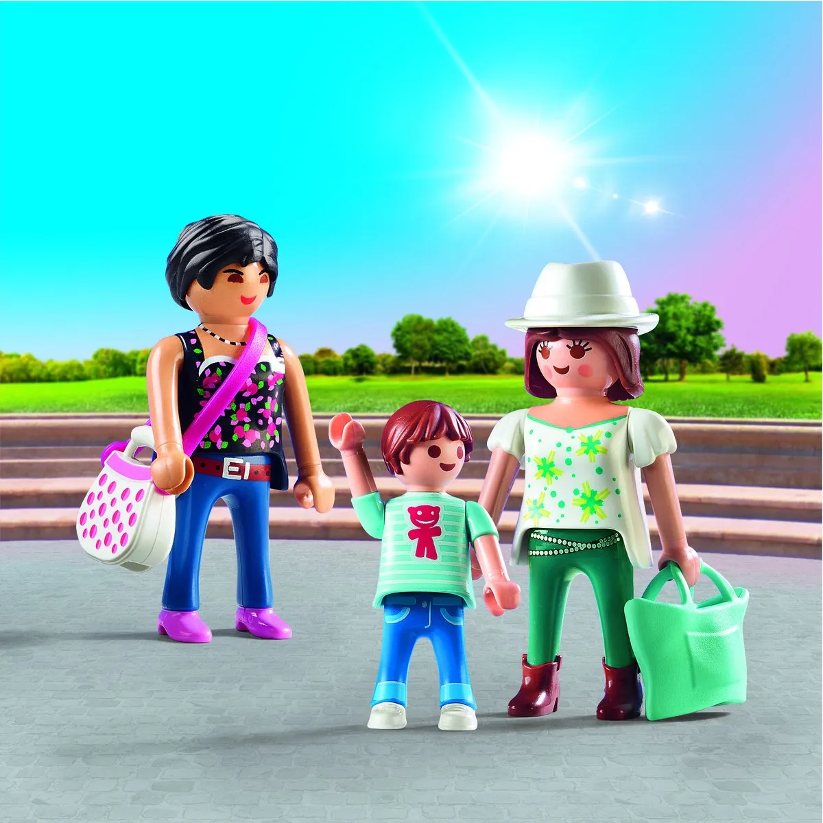 Playmobil Winkelende Meisjes 9405 - Multicolor