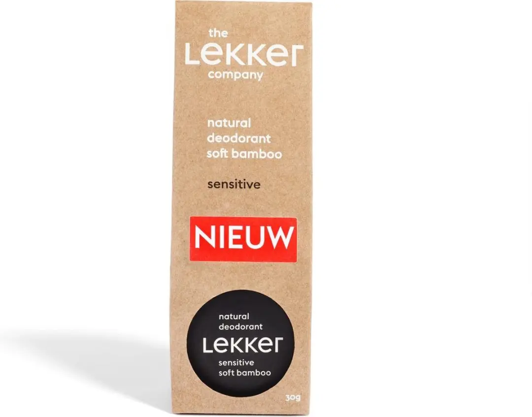 The Lekker Company Deodorant Sensitive Bamboo 30g