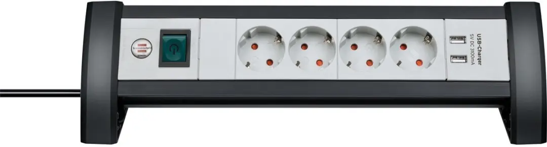 Brennenstuhl Premium-Office Stekkerdoos USB 4x