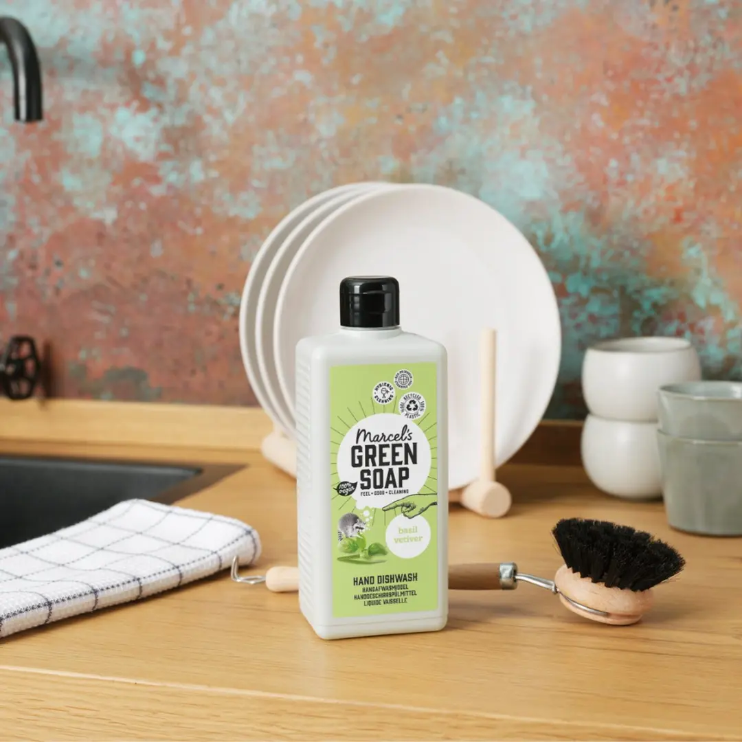 Marcel's Green Soap Afwasmiddel Basilicum & Vetiver 500ml