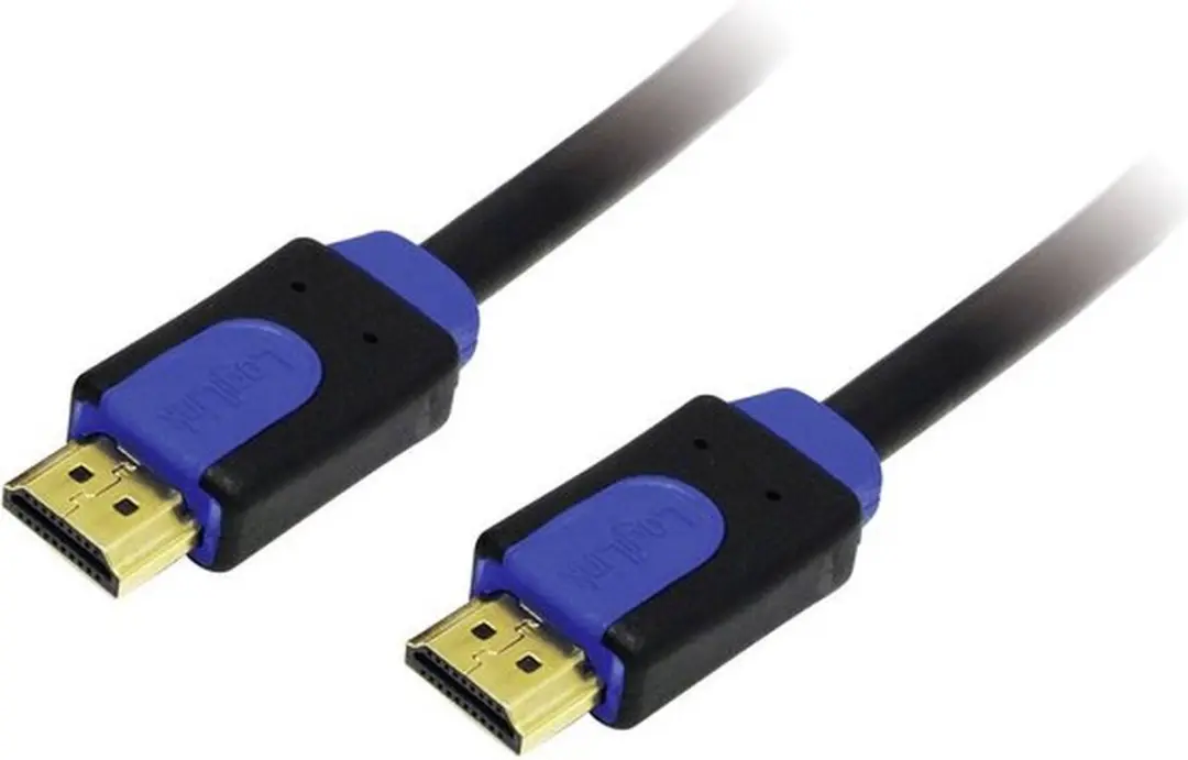 Logilink HDMI-Kabel CHB1110 10M - Zwart/Blauw