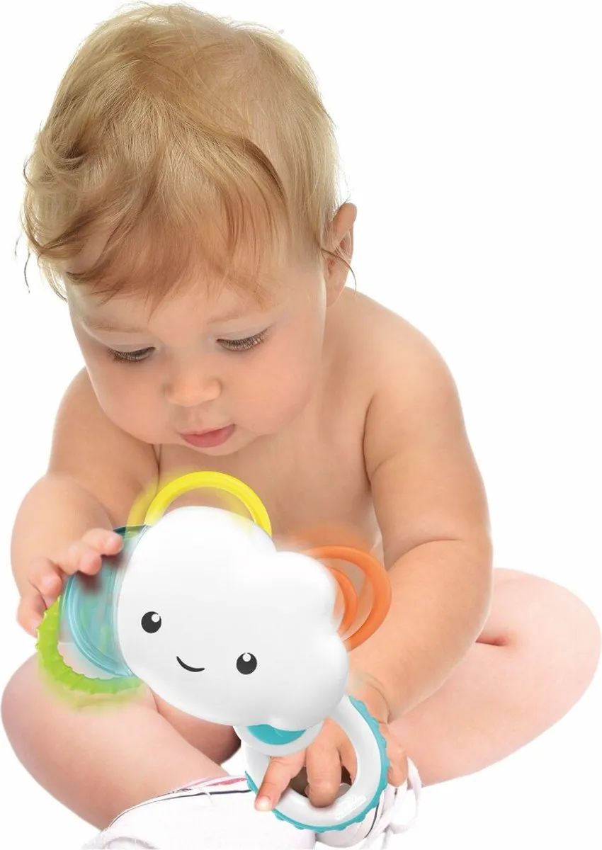 Clementoni Rammelaar Wolk - Wit