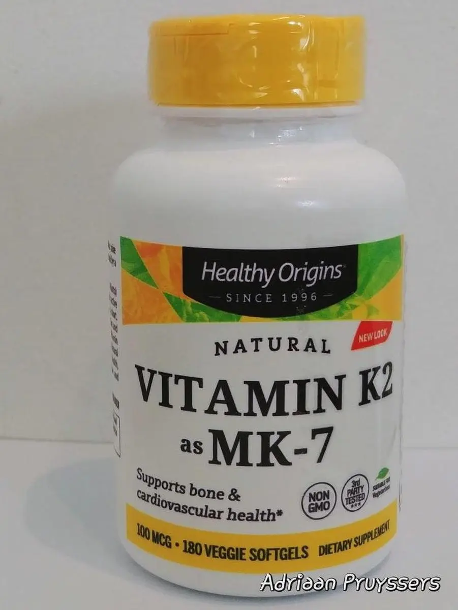 Healthy Origins Vitamine K2 MK-7 100mcg