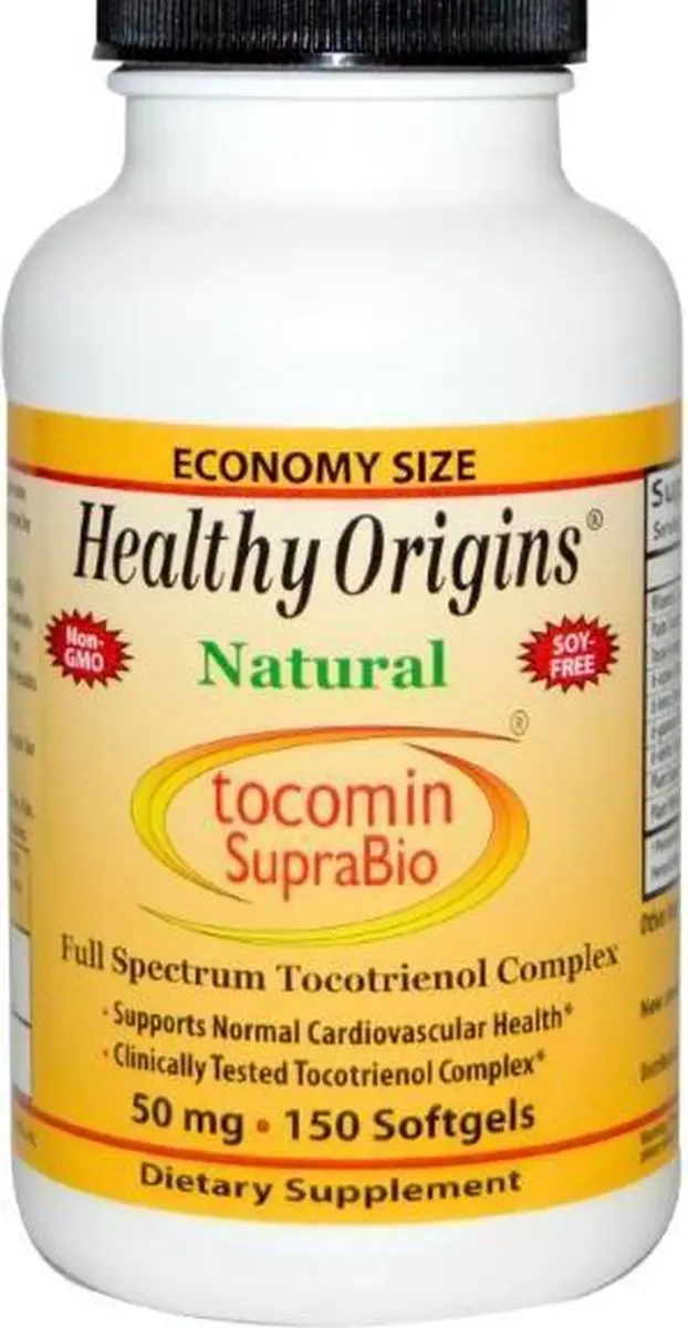 Healthy Origins Tocomin SupraBio Rode Palmolie 50mg