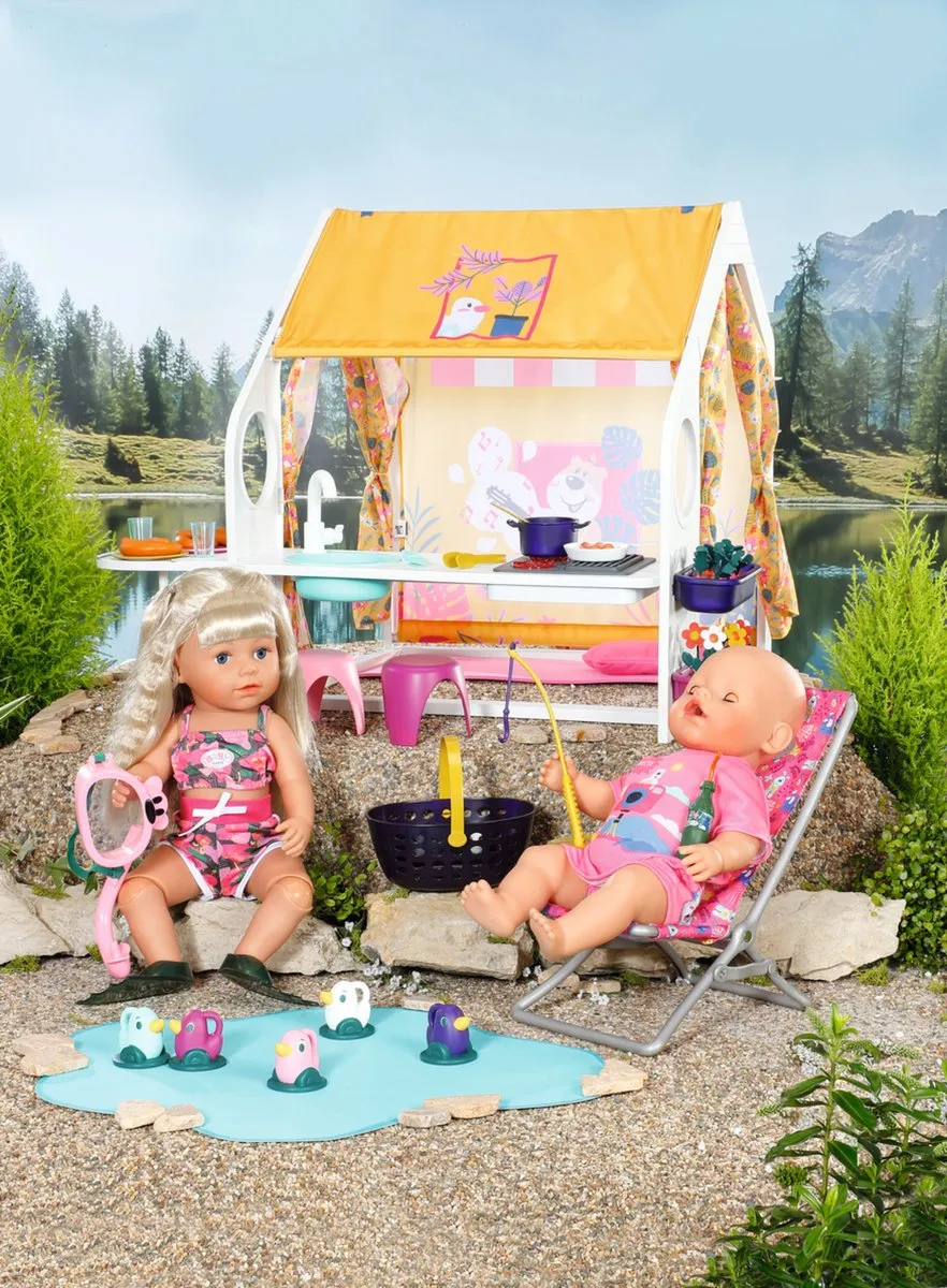 Baby Born Weekend Huis Poppenhuis 832752 - Multicolor