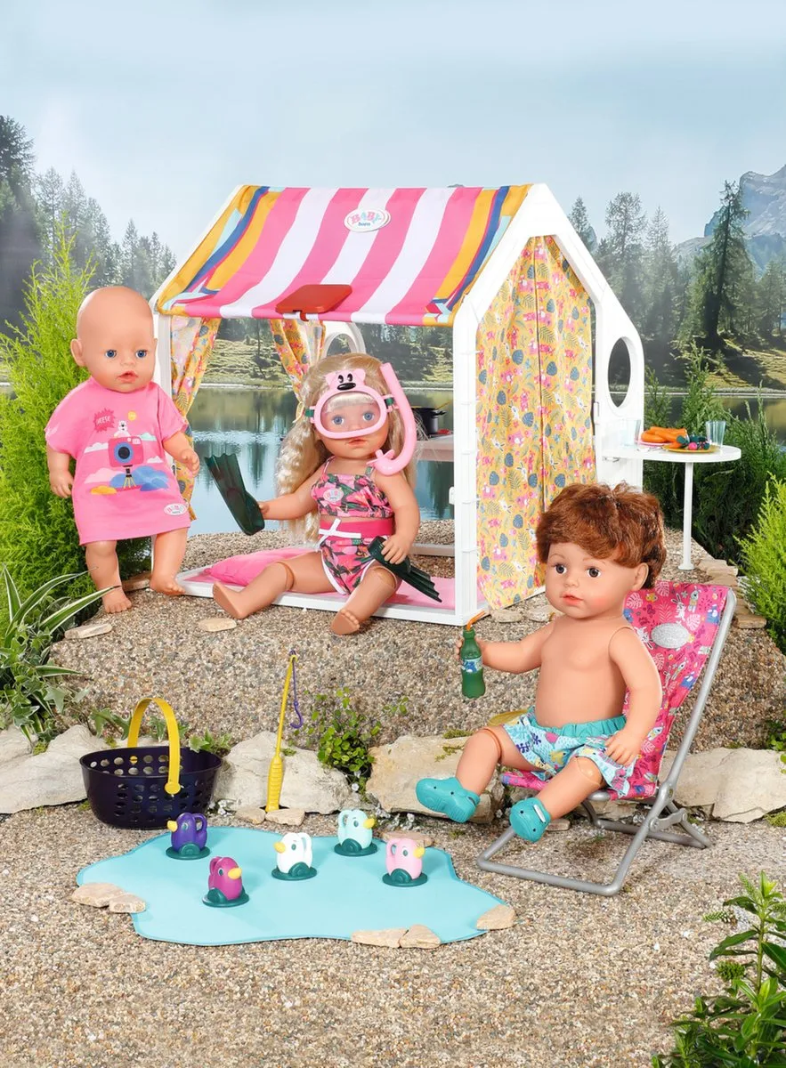 Baby Born Weekend Huis Poppenhuis 832752 - Multicolor
