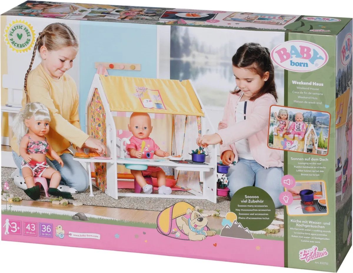 Baby Born Weekend Huis Poppenhuis 832752