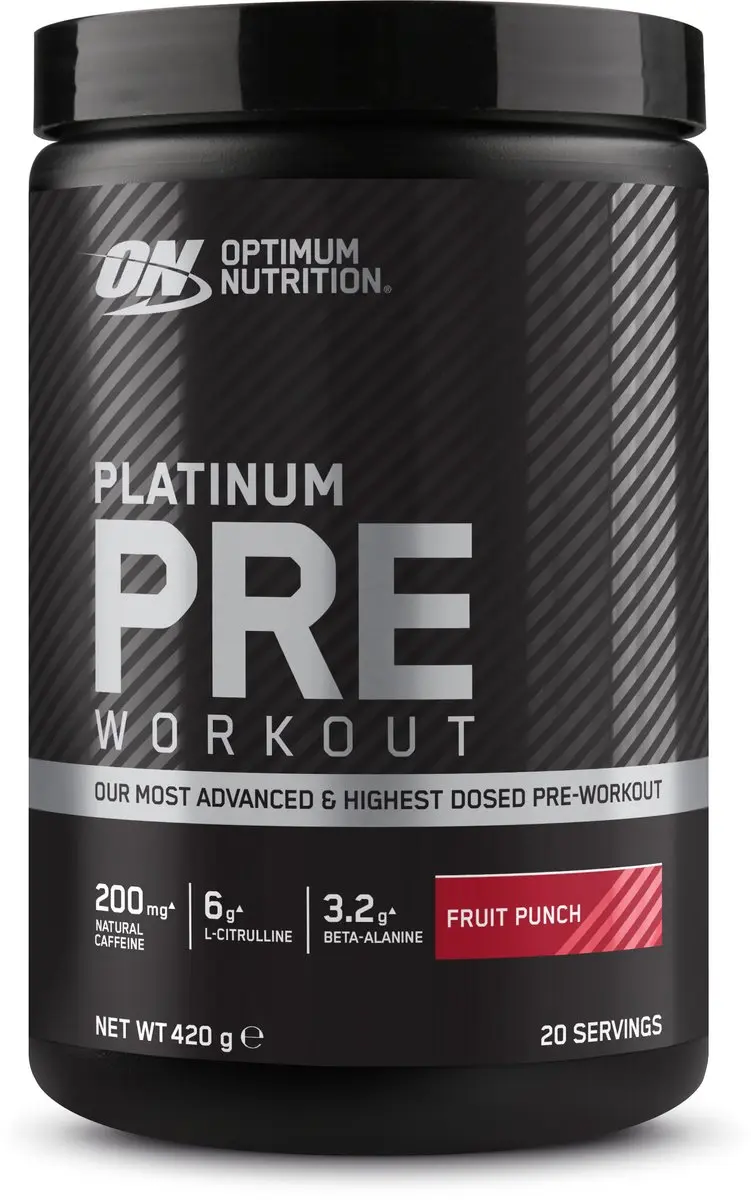 Optimum Nutrition Platinum Pre-Workout Fruit Punch 420g