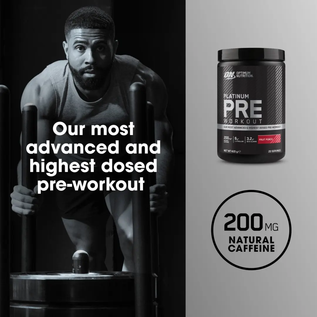 Optimum Nutrition Platinum Pre-Workout Fruit Punch 420g