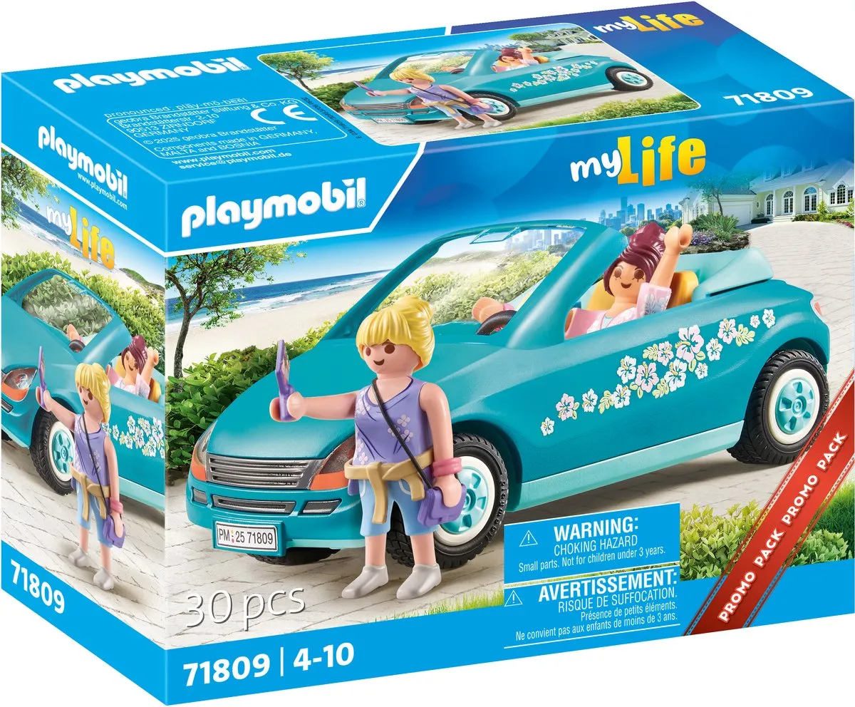 Playmobil My Life Roadtrip Cabrio 71809