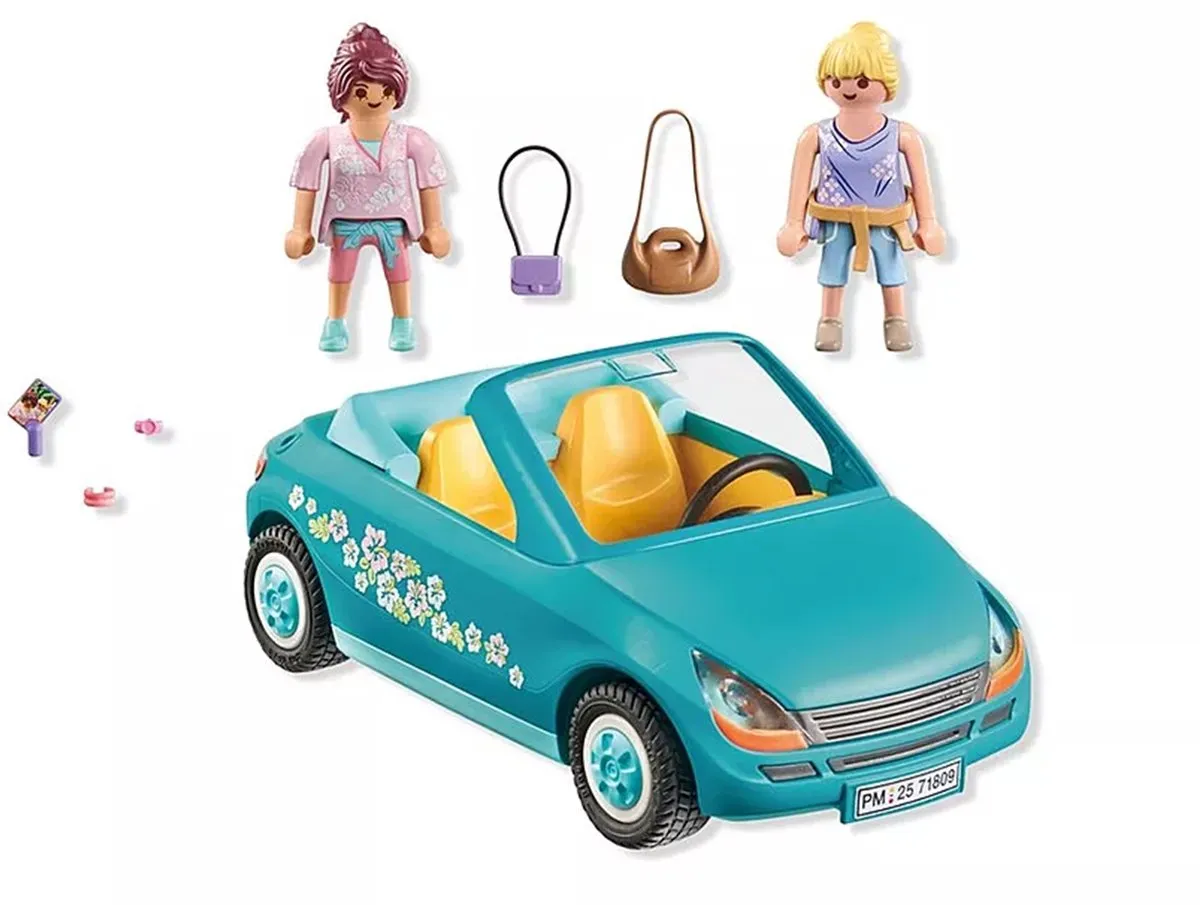 Playmobil My Life Roadtrip Cabrio 71809 - Multicolor