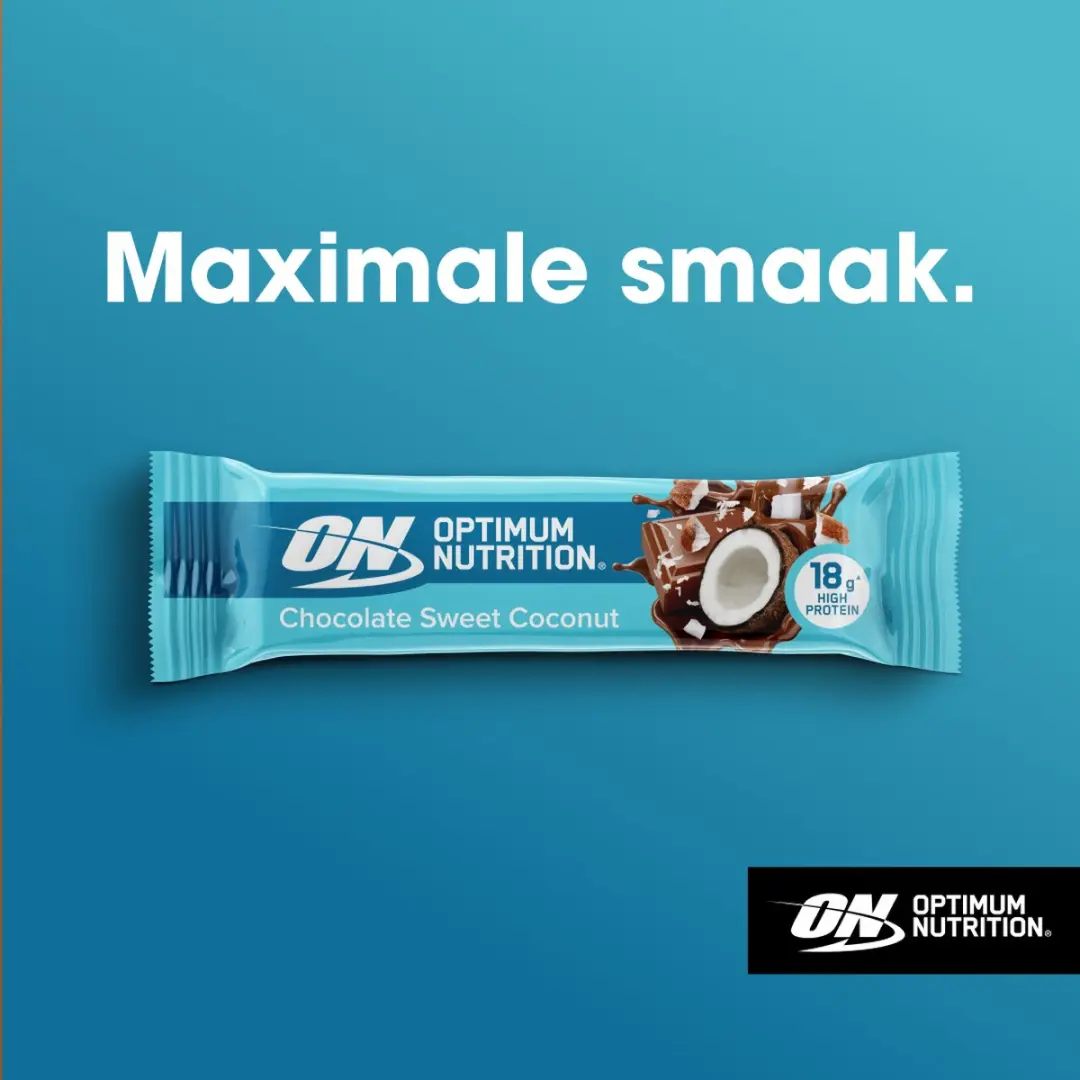 Optimum Nutrition Protein Bar Chocolade Zoete Kokos - 12 Stuks - afbeelding 3 van 6