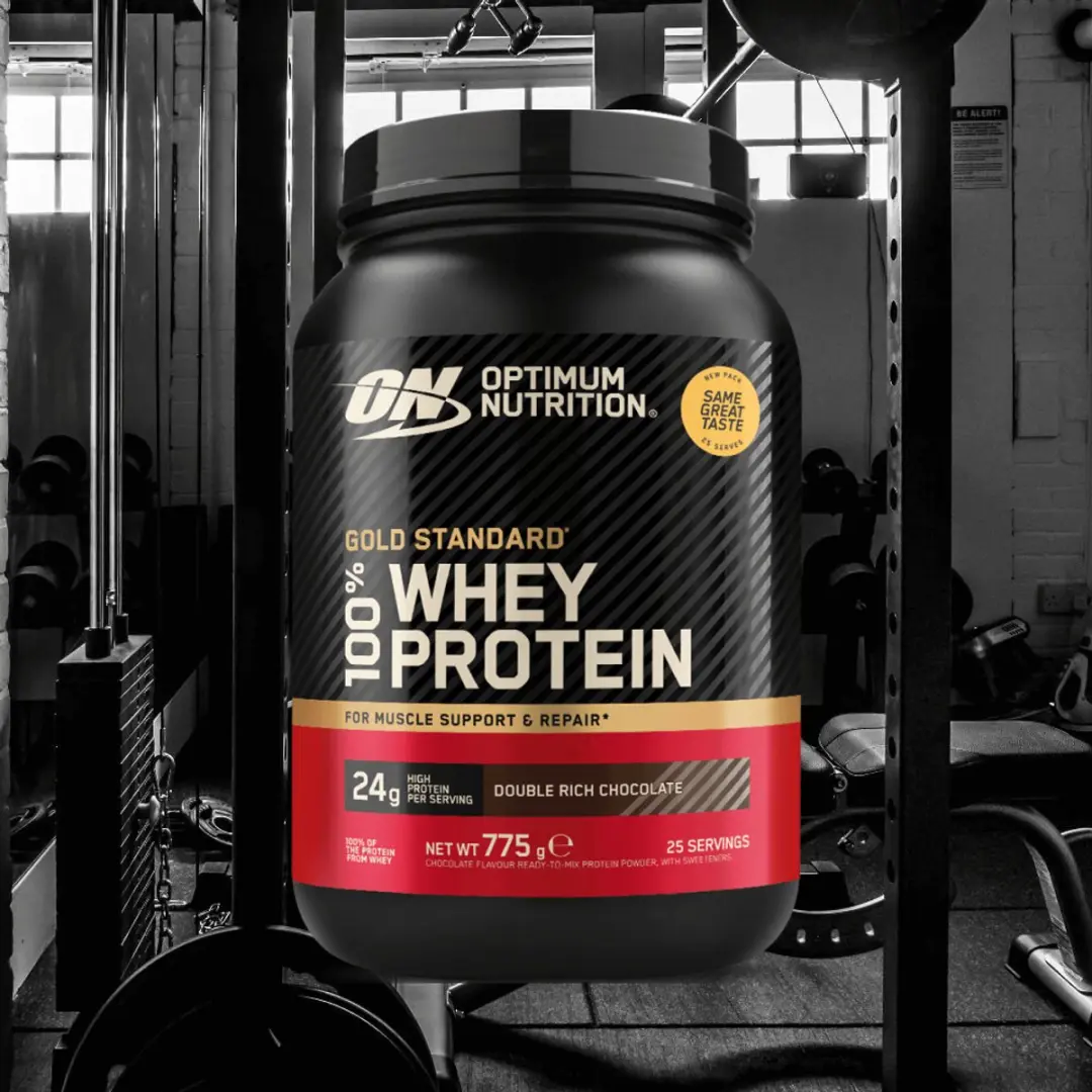 Optimum Nutrition 100% Whey Gold Standard 768g - Chocolade - afbeelding 3 van 3