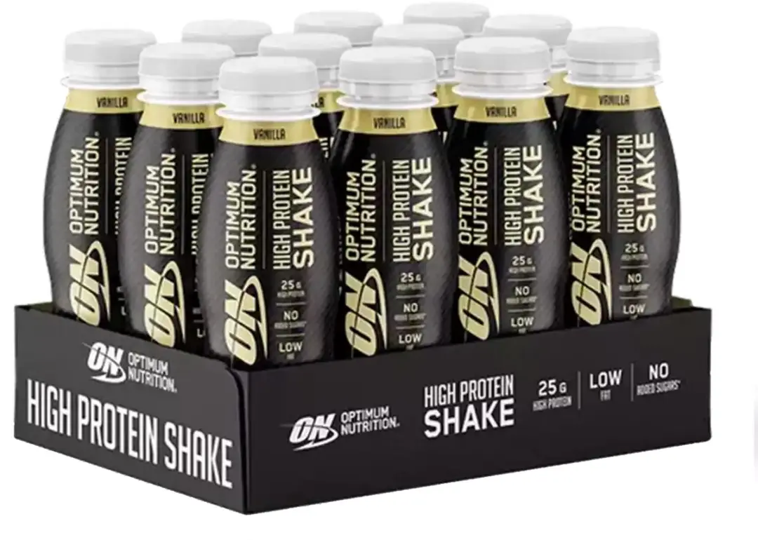 Optimum Nutrition High Protein Shake Vanille - 330ml - afbeelding 4 van 5