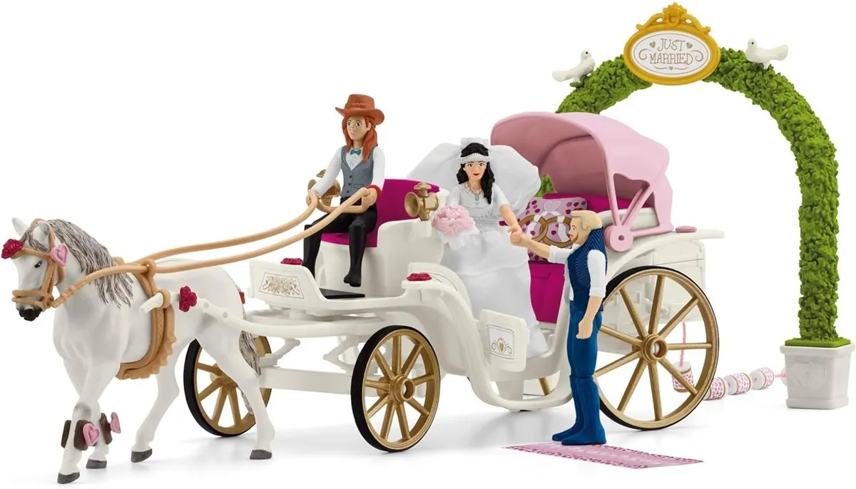 Schleich HORSE CLUB Trouwkoets 42641 - Multicolor