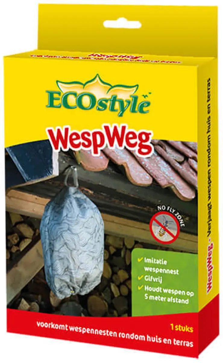 ECOstyle WespWeg Tegen Wespen Imitatie Wespennest