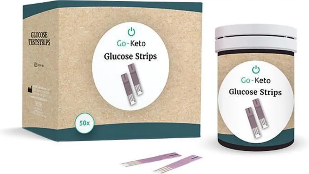 Go-Keto Glucose Teststrips G134-9063A - 50 Stuks