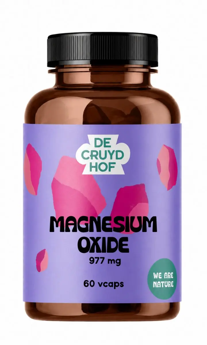 De Cruydhof Magnesiumoxide 60 Capsules