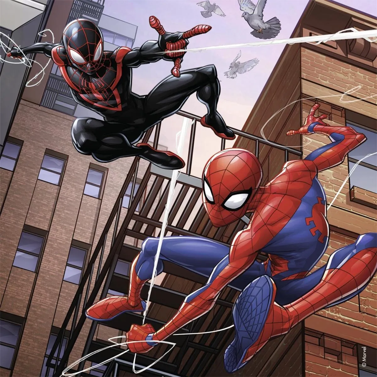 Ravensburger Spiderman In Actie Puzzel - 3x49 Stuks - Multicolor
