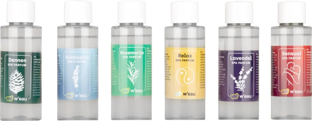 W'eau Spa Geurenpakket 6x100ml