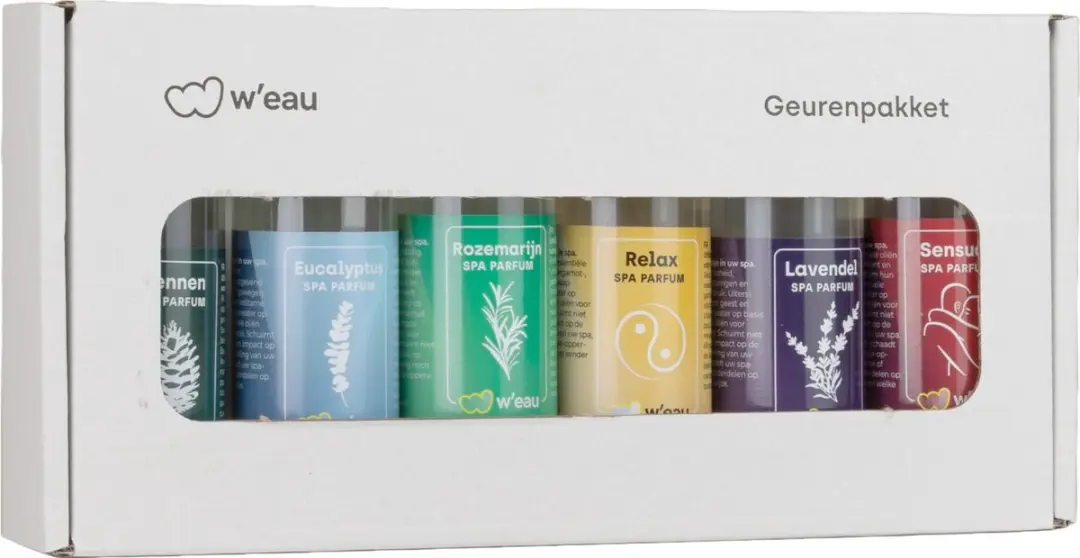 W'eau Spa Geurenpakket 6x100ml