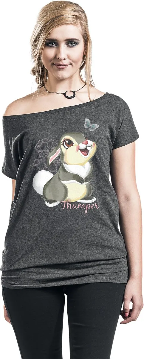 Disney Bambi T-shirt - Gemêleerd grijs - XL - afbeelding 3 van 6