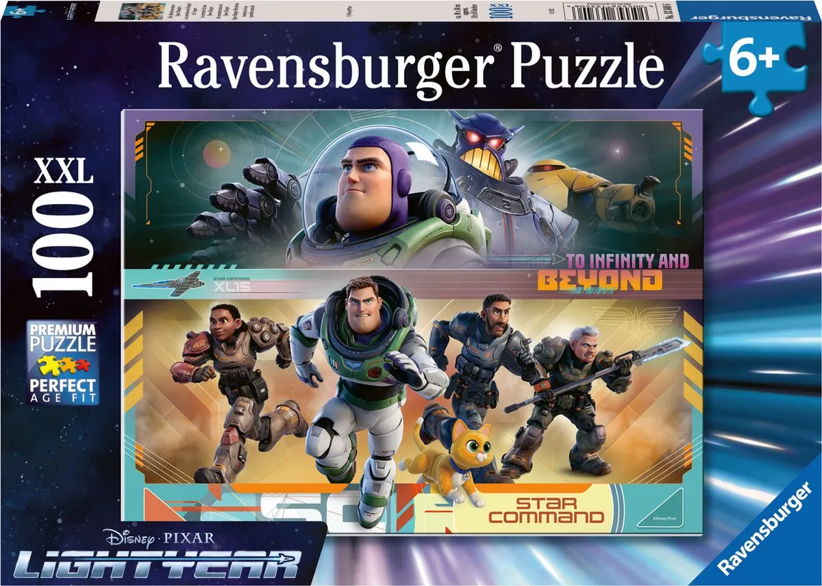 Ravensburger Disney Lightyear Legpuzzel 100 XXL Stukjes - Multicolor