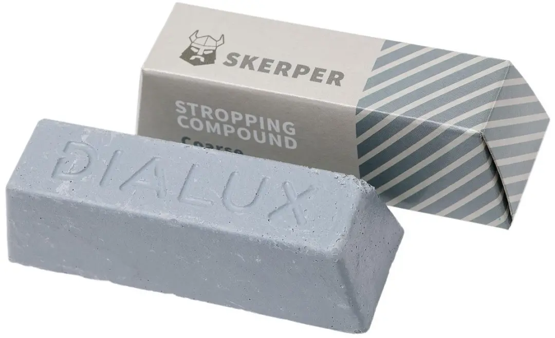 Skerper STC004 Stropping Compound Polijstblok - Grof - Grijs