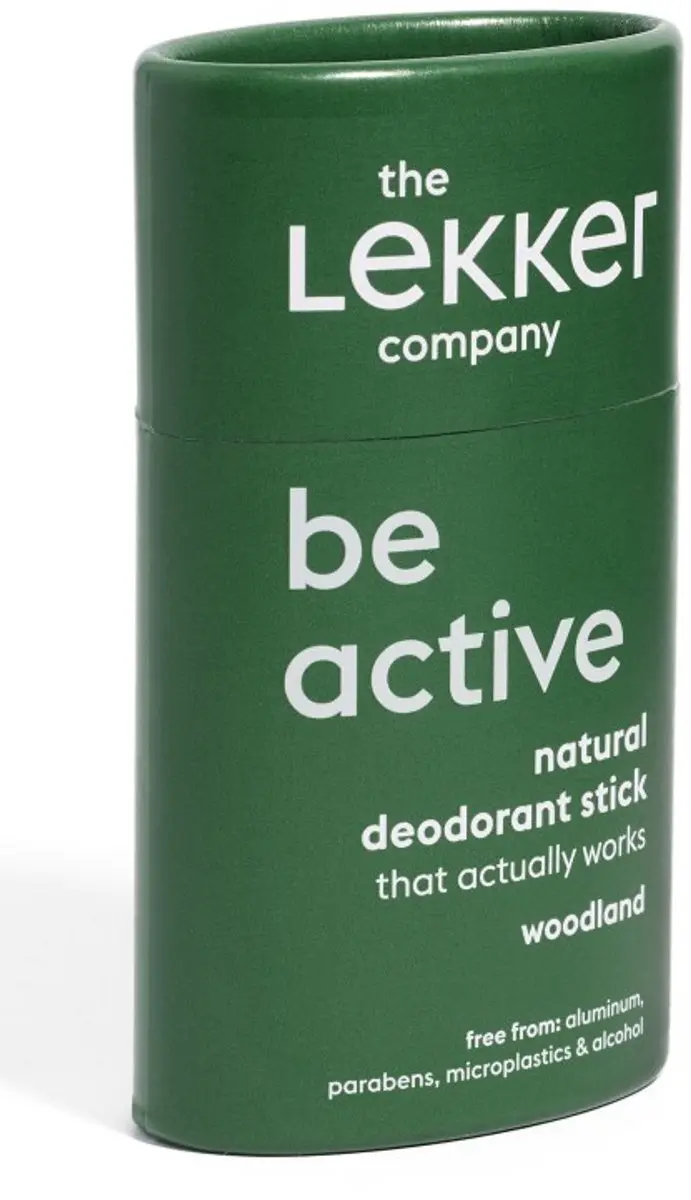 The Lekker Company Deodorant Stick Be Active Woodland 40g