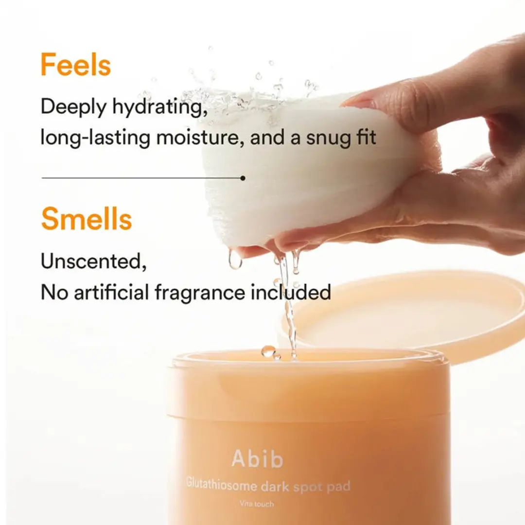 Abib Glutathiosome Dark Spot Pad Vita Touch 220ml - 60 Pads - afbeelding 6 van 6
