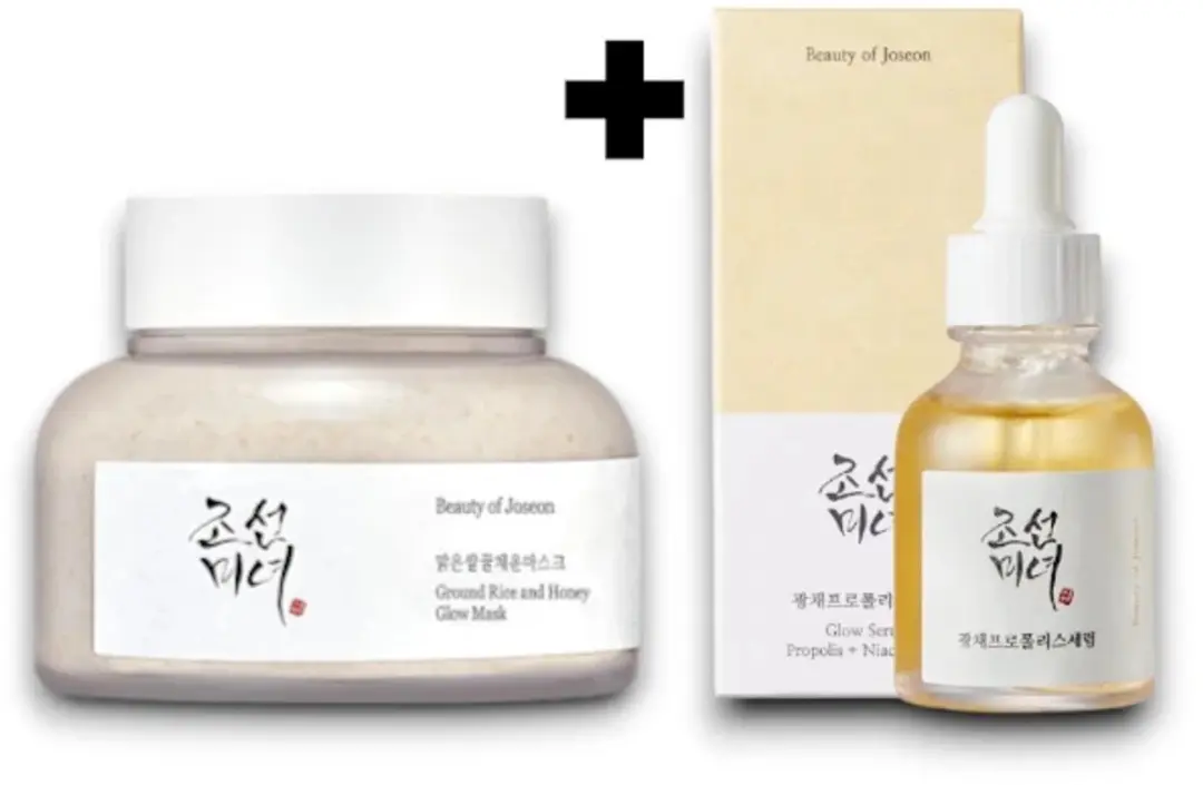 Beauty of Joseon -bundel-Ground Rice & Honey Glow Mask (150 ml) +Glow Deep Serum