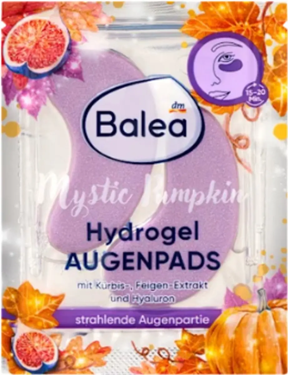 Balea Oogpads Mystic Pumpkin Glitzer