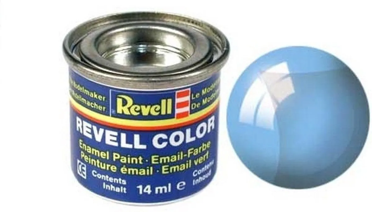 Revell Enamel Verf #752 Blue Clear - 14ml