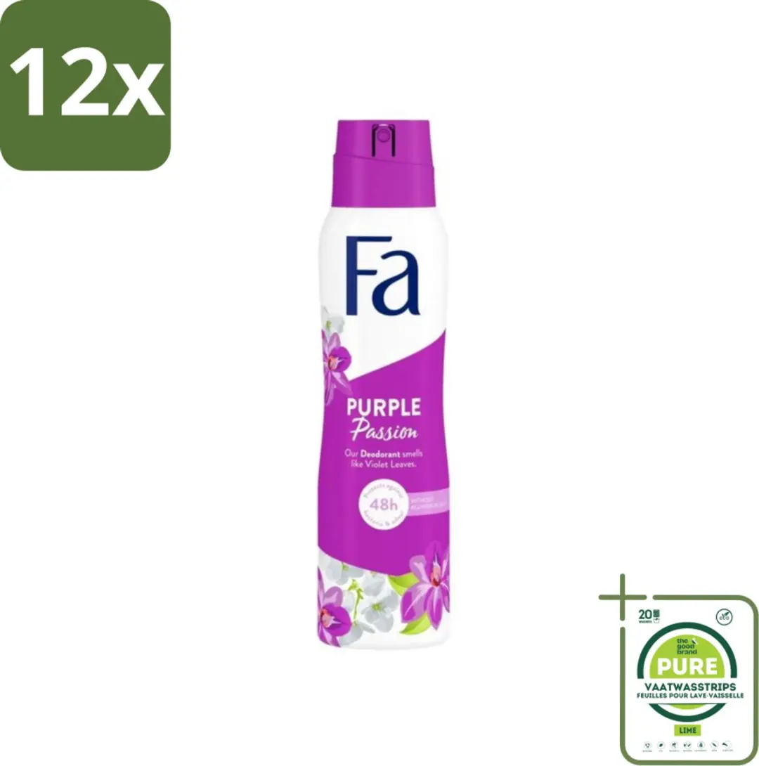 Fa Deodorant Spray Violet Leaves Passion 150 ml