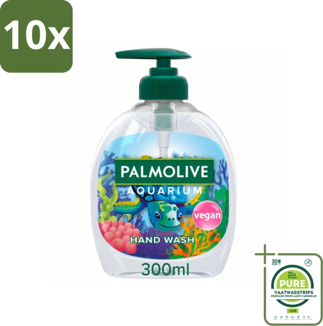 10 x Palmolive Handzeep Aquarium 300 ml