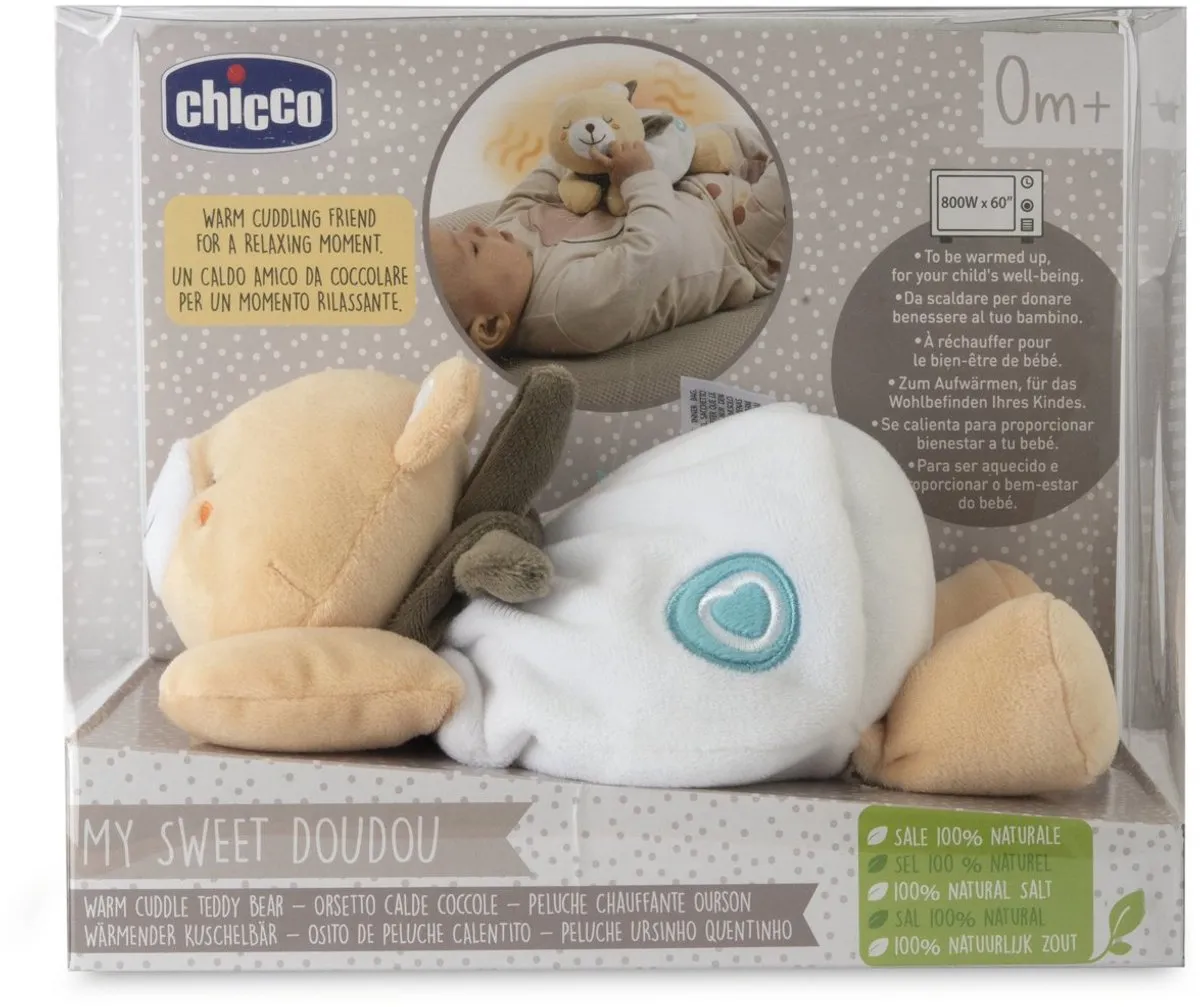 Chicco Warm Cuddle Bear Knuffel - Naturel tinten