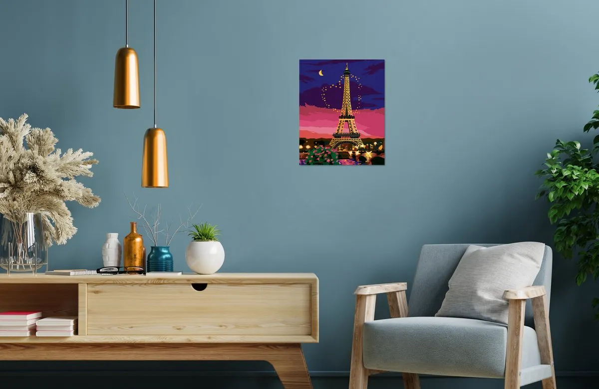 Ravensburger CreArt City of Love Schilderen op nummer - Multicolor - 15 Kleuren