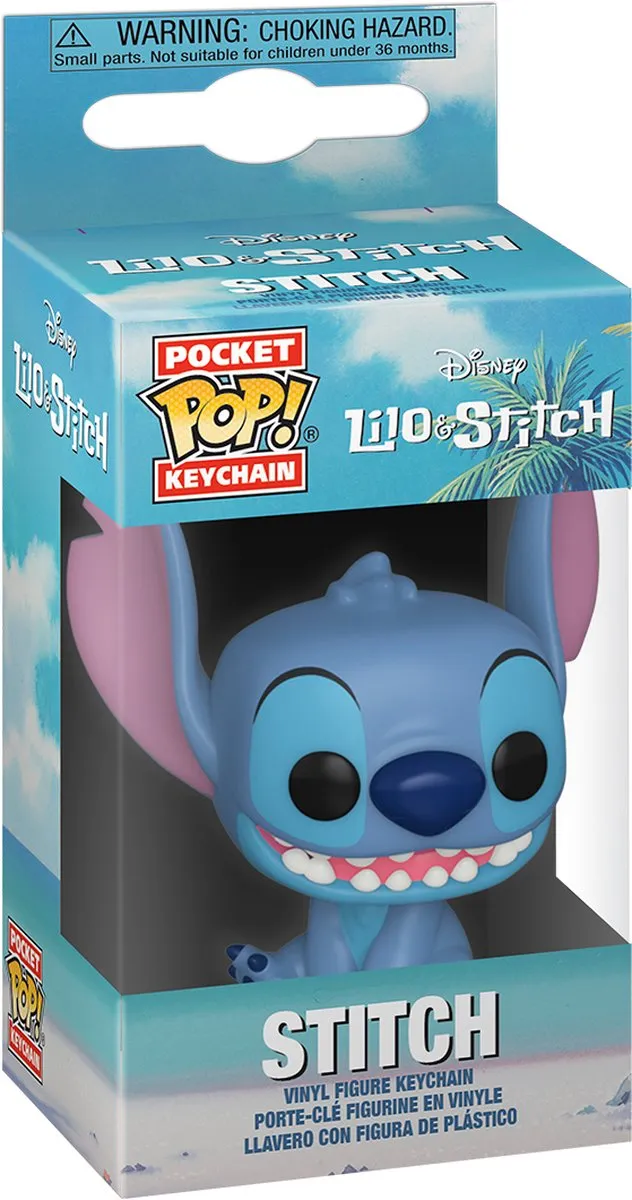 Funko Pocket Pop! Disney Stitch Sleutelhanger - 4cm Multi