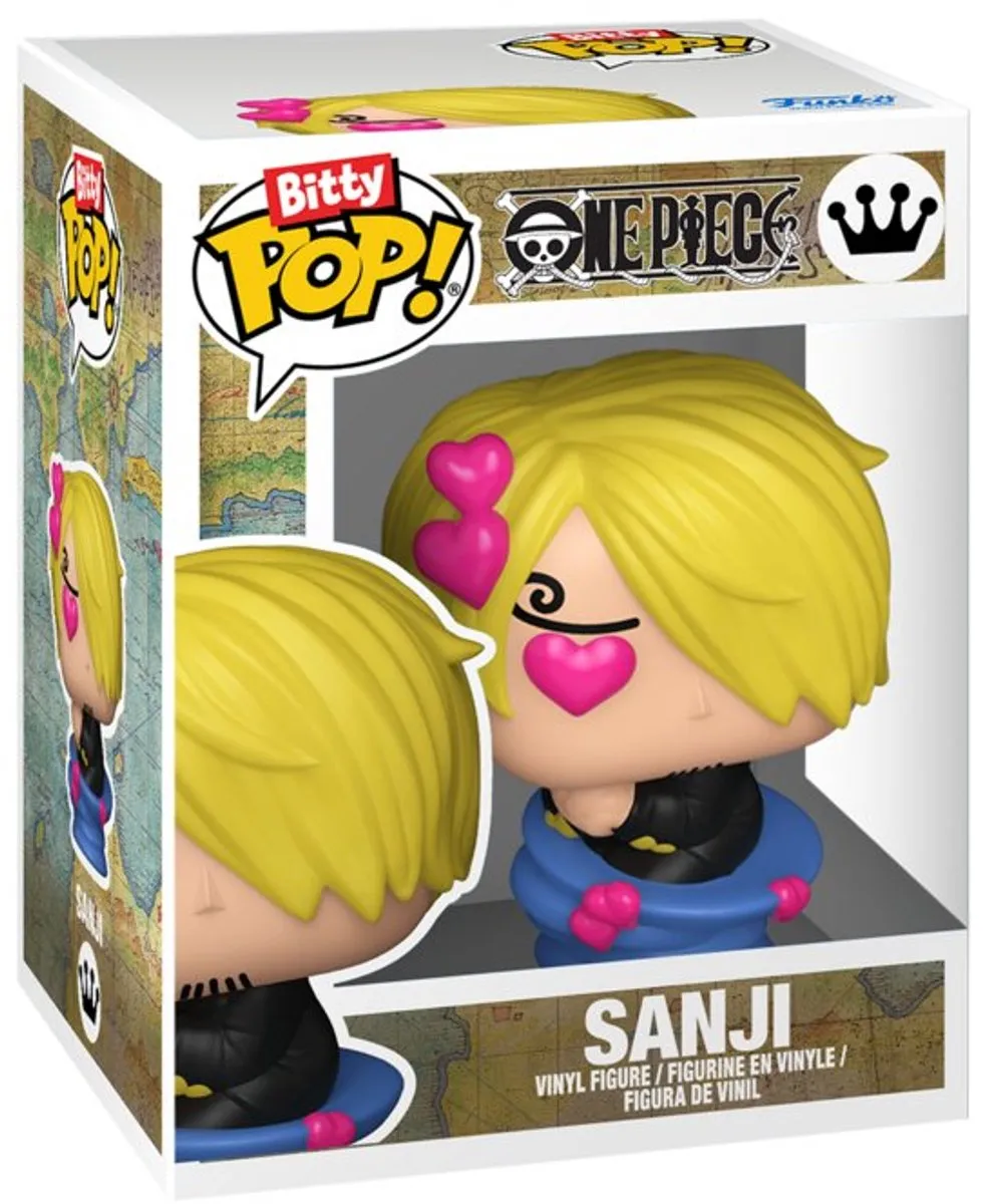 Funko Bitty Pop! One Piece Sanji - 4 Stuks