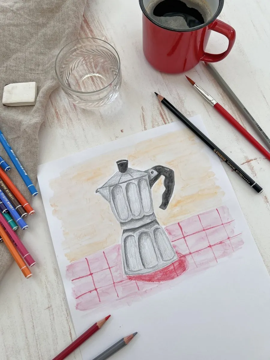 STABILO Original Kleurpotlood ombra gebrand - Haarfijne lijnen