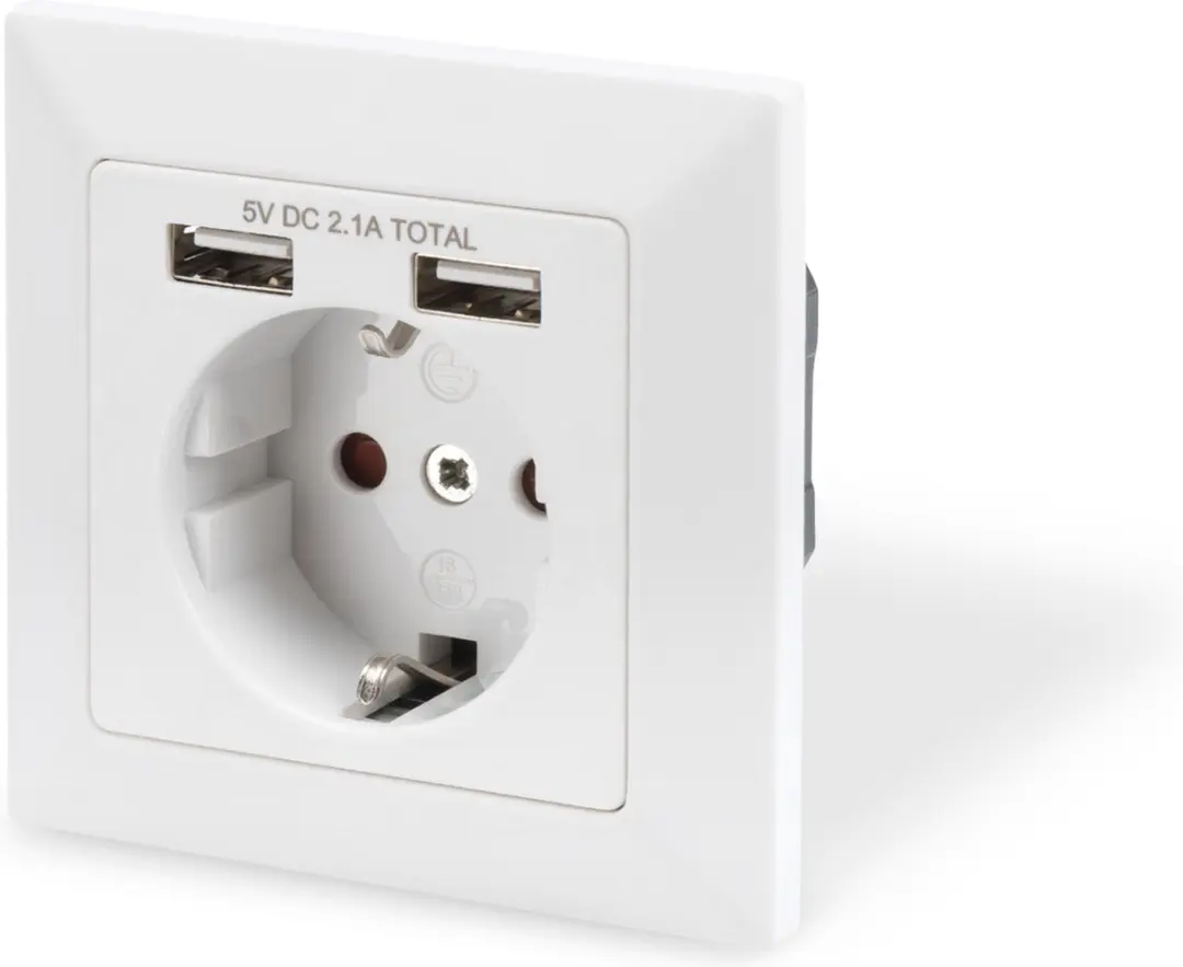 Digitus DA-70613 Stopcontact Onderbouw USB