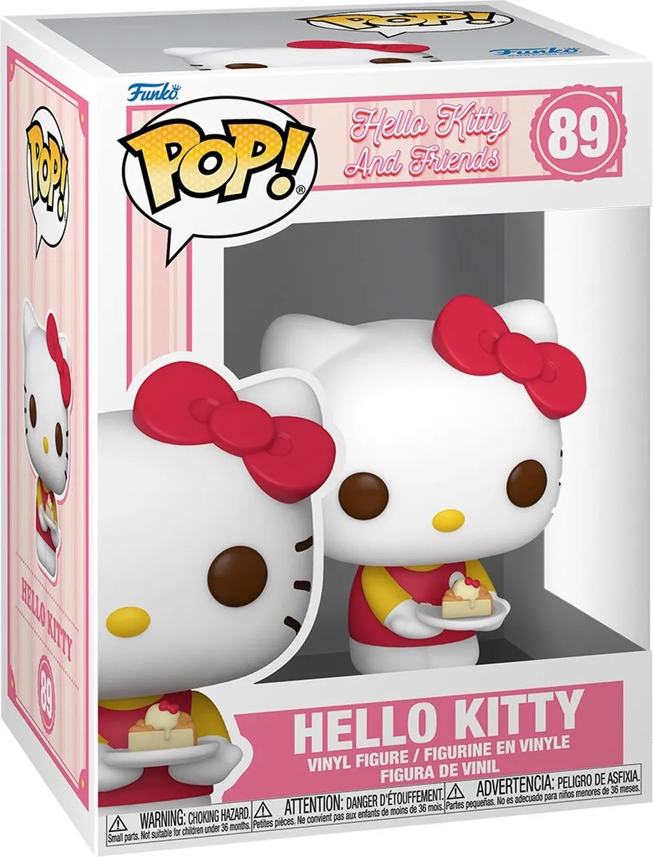 Funko Pop Hello Kitty with Dessert 80314 - Sanrio Figuur - Multi