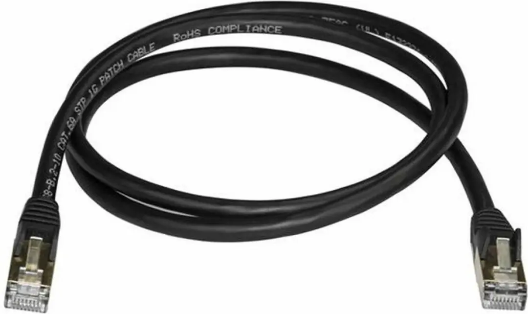 Startech 1m CAT6A Netwerkkabel 10Gbps - Zwart - afbeelding 4 van 6