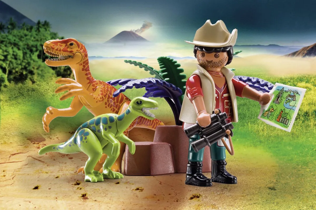 Playmobil Koffertje Dino's 70108 - Meerdere kleuren