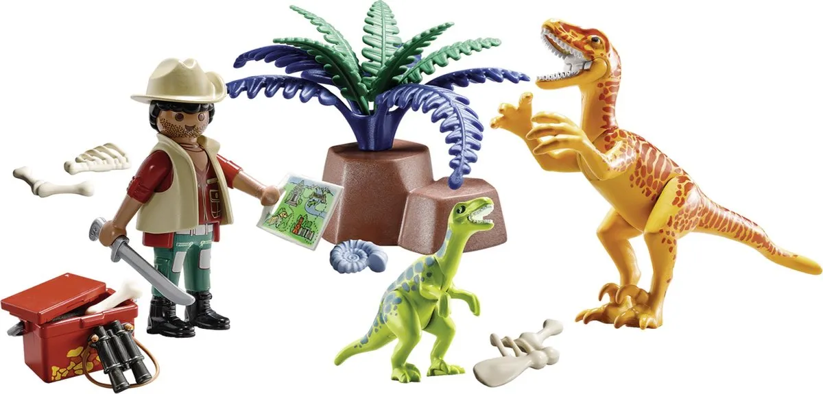 Playmobil Koffertje Dino's 70108 - Meerdere kleuren