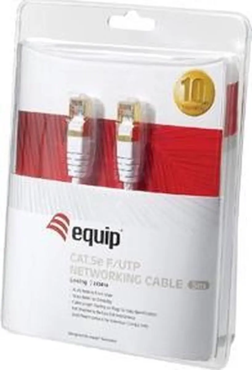 Equip CAT5e FTP Patchkabel 10m Wit - afbeelding 3 van 3