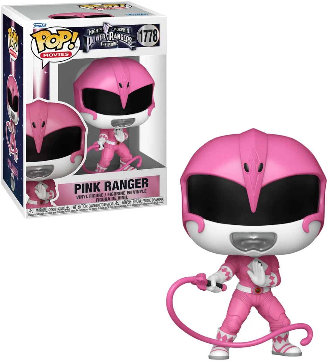 Funko Pop! Mighty Morphin Power Rangers Pink Ranger #1778 - Multicolor