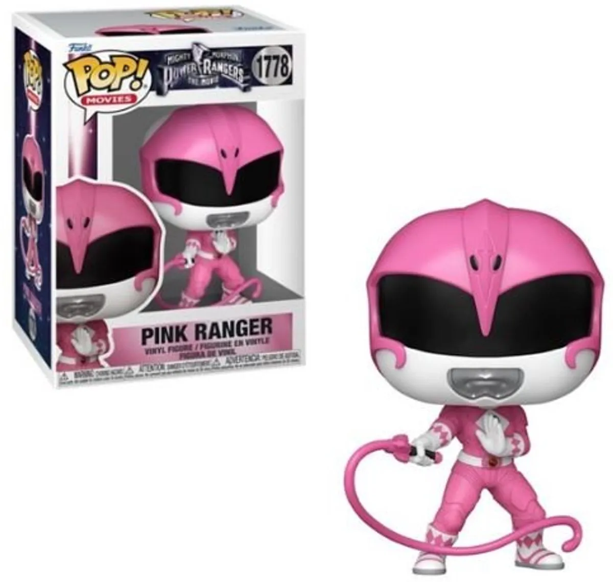 Funko Pop! Mighty Morphin Power Rangers Pink Ranger #1778 - Multicolor