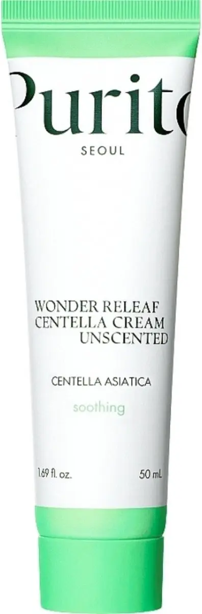 Centella Unscented Recovery Cream tegen geïrriteerde huid