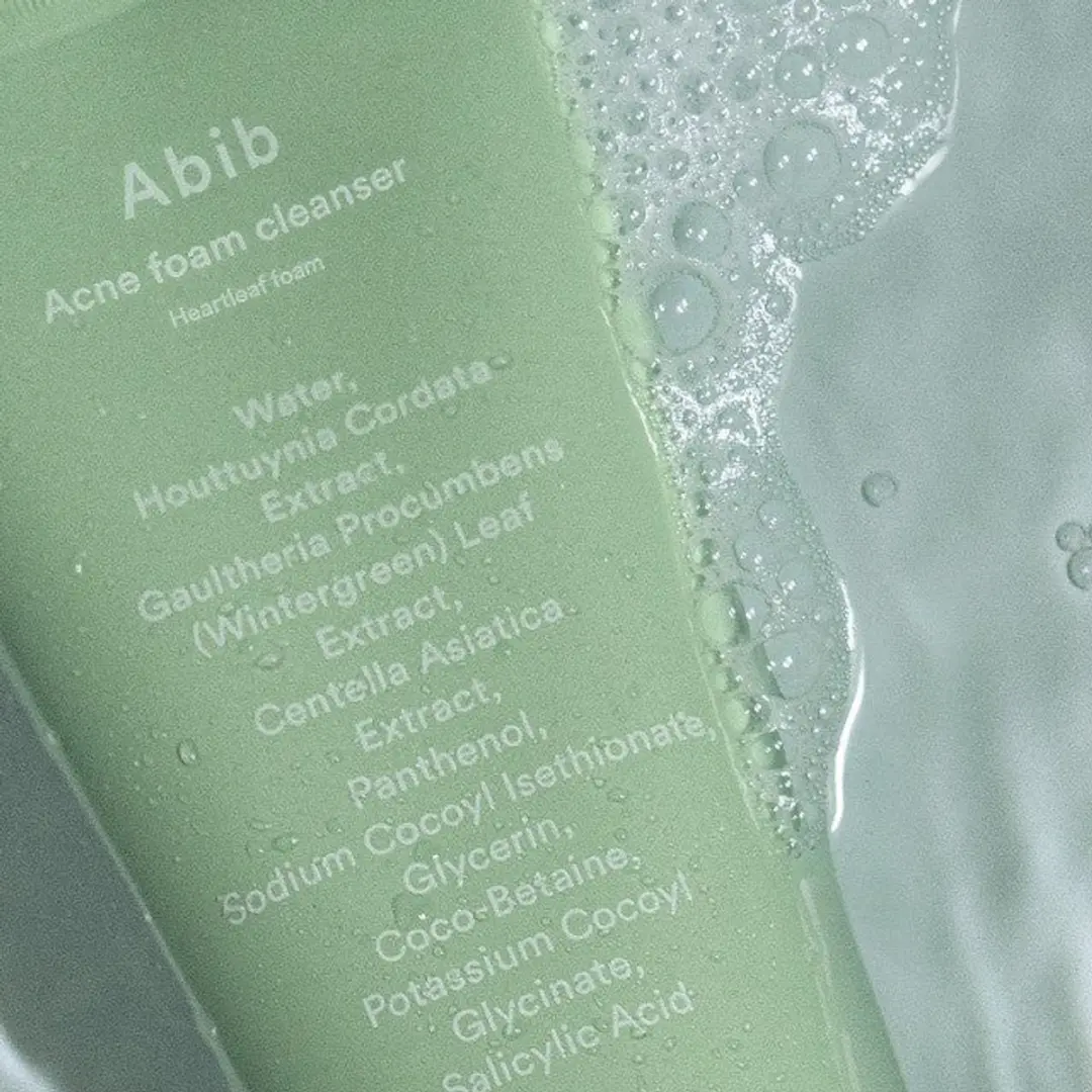 Abib Acne Foam Cleanser Heartleaf 150ml - afbeelding 6 van 6